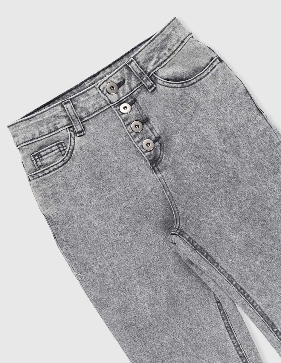Jeans flare para niña 4