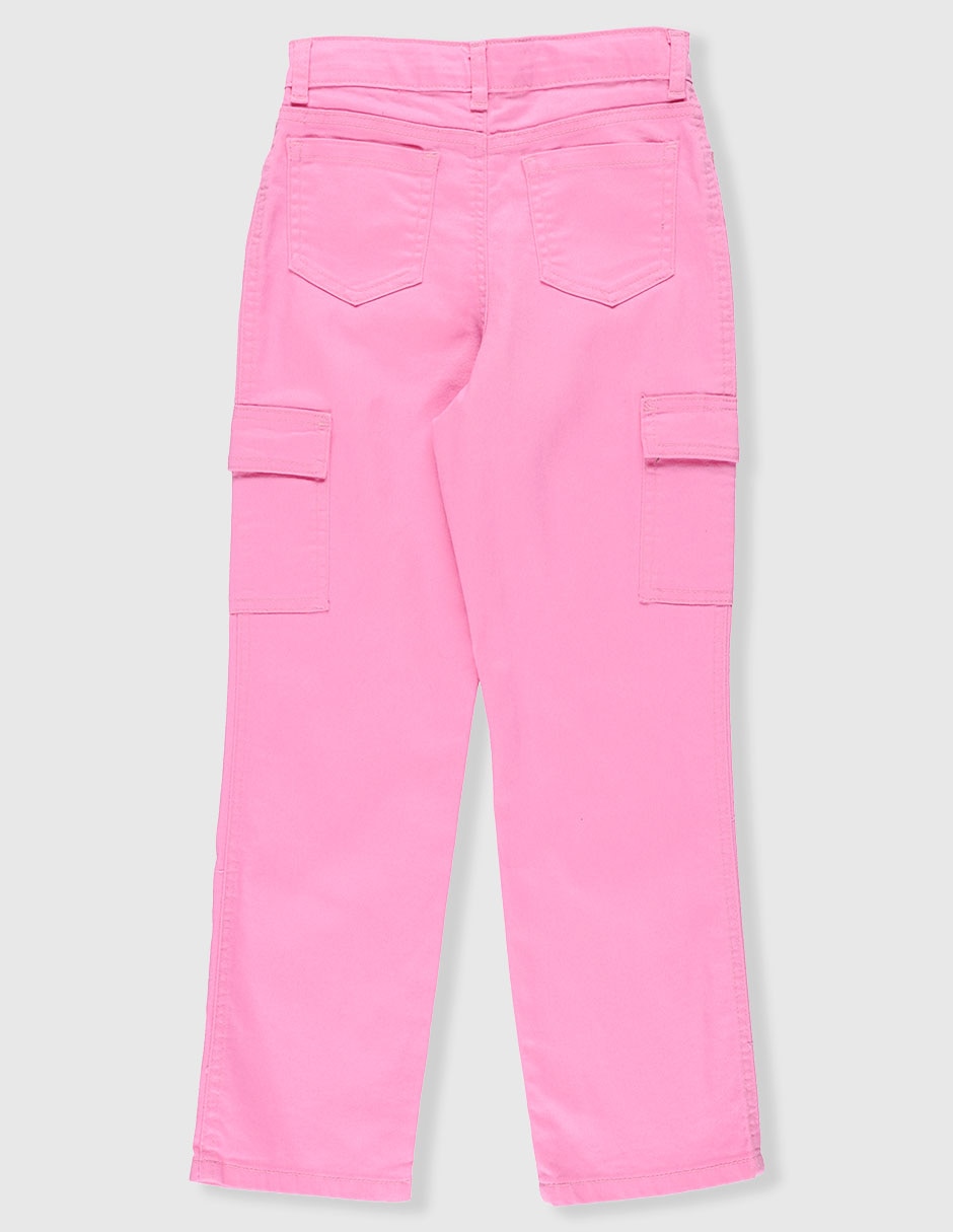 Jeans cargo straight Weekend para niña 2