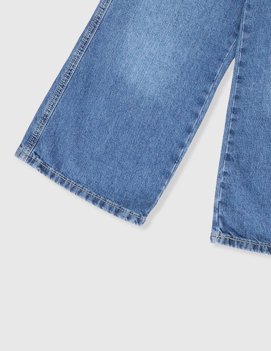 Jeans wide leg Weekend para niña