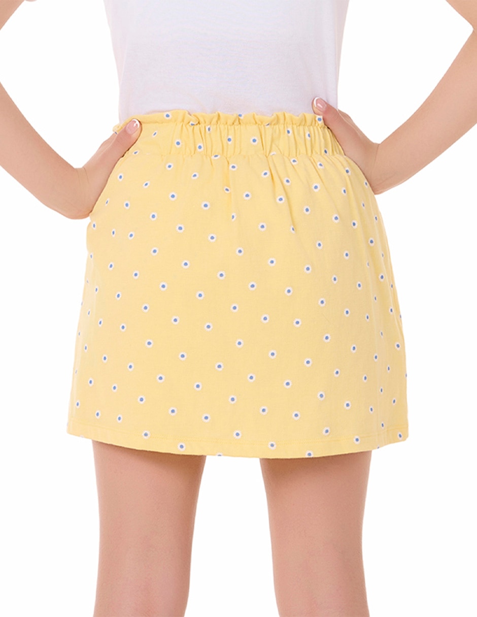 FALDA OPTIMA, 10, AMARILLO 371GJ