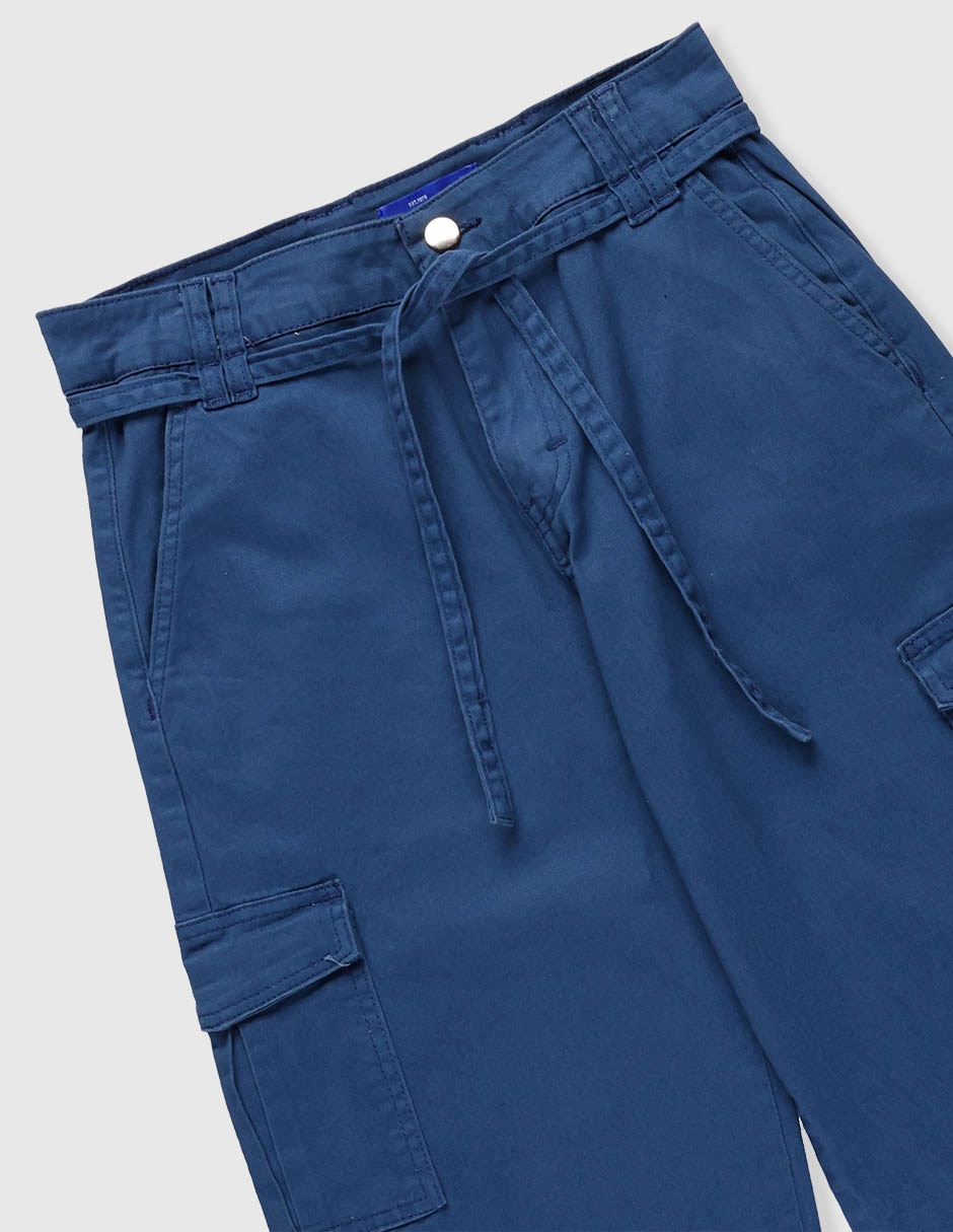 Pantalón cargo para niños grandes niña 3