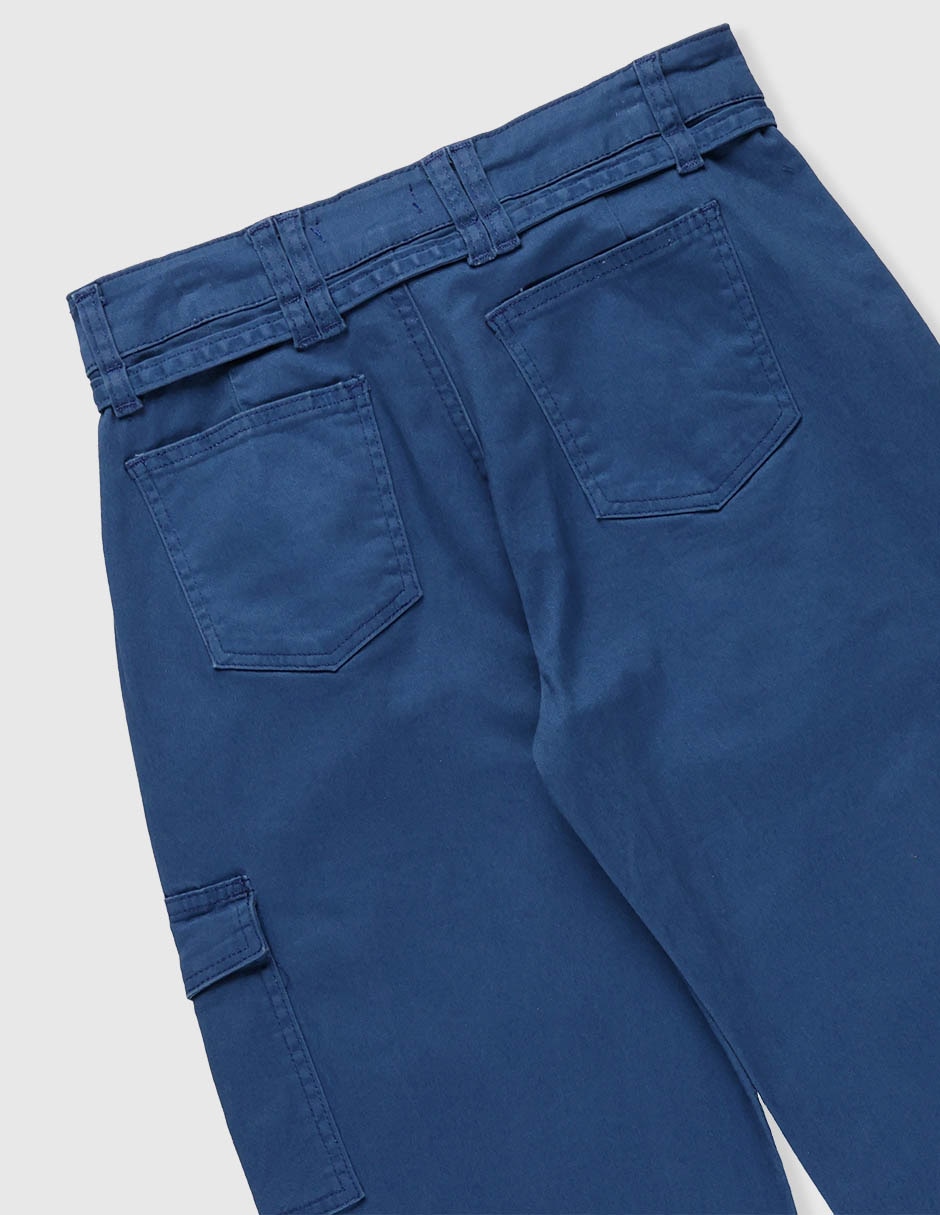 Pantalón cargo para niños grandes niña 4