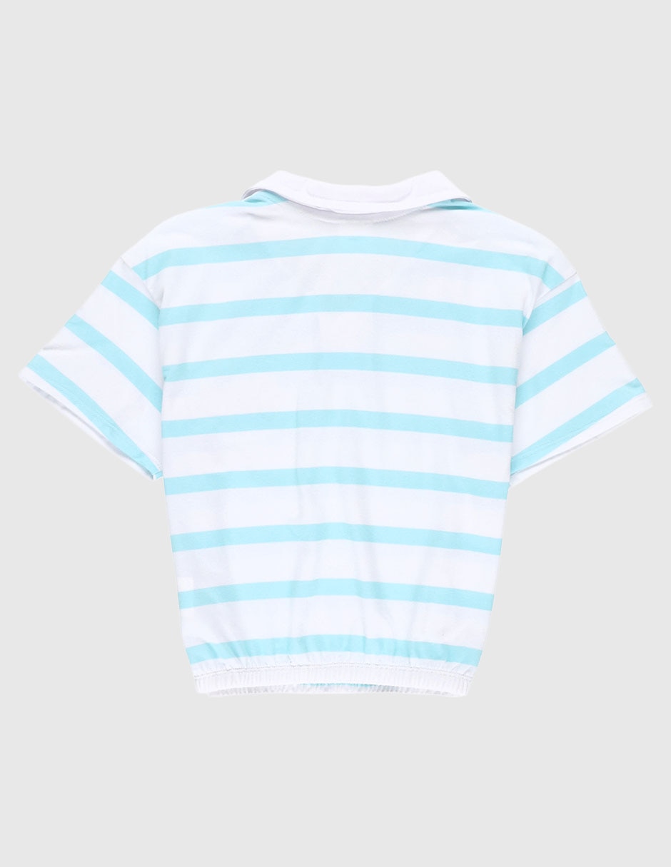 Playera Stich manga corta para niña 2