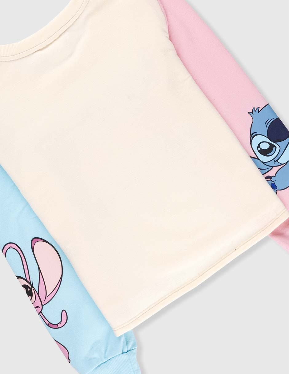 Sudadera Lilo & Stitch Stitch y ángel para niña 4