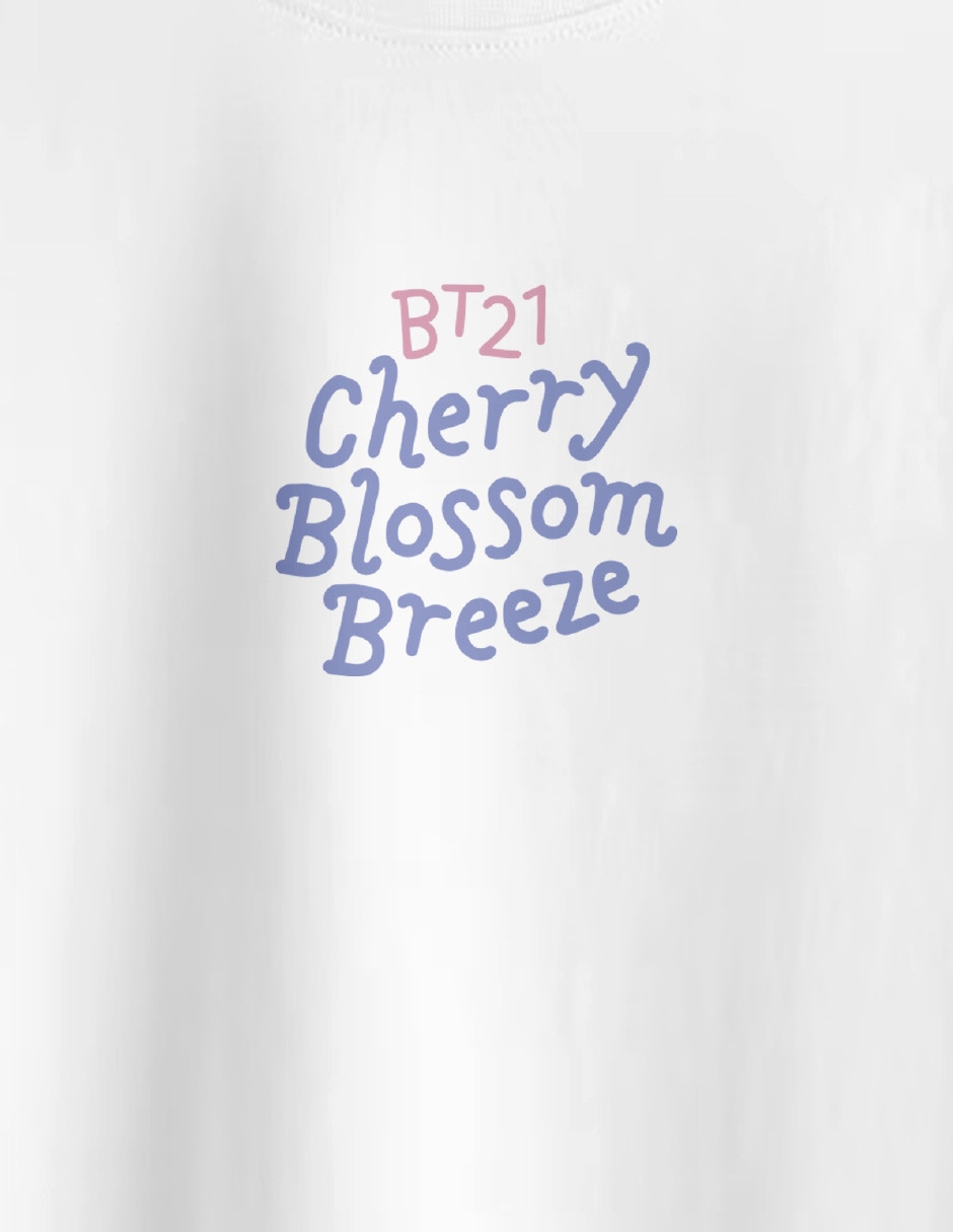 Playera Tata(BTS) manga corta para niña 3