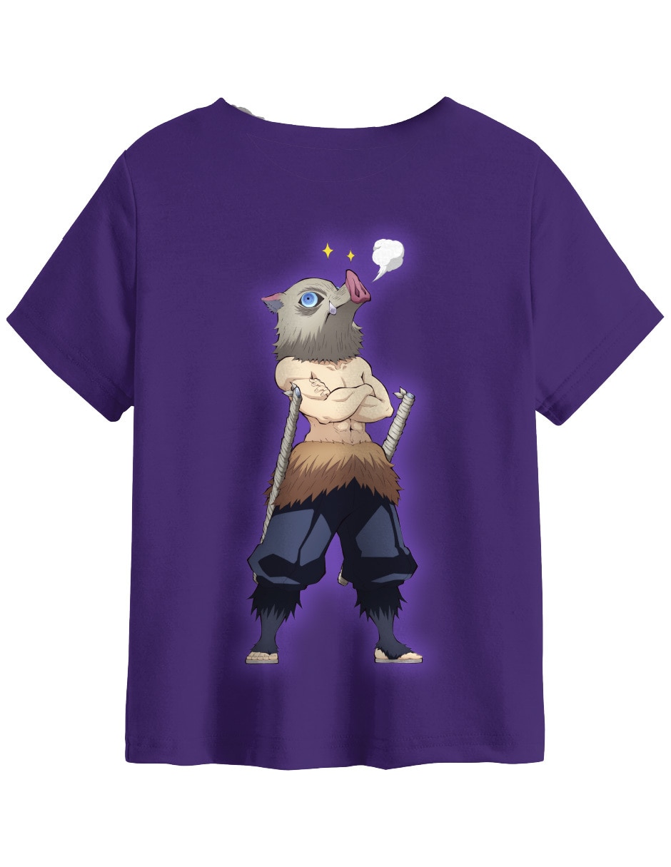 Playera Demon Slayer: Kimetsu no Yaiba manga corta para niña 2