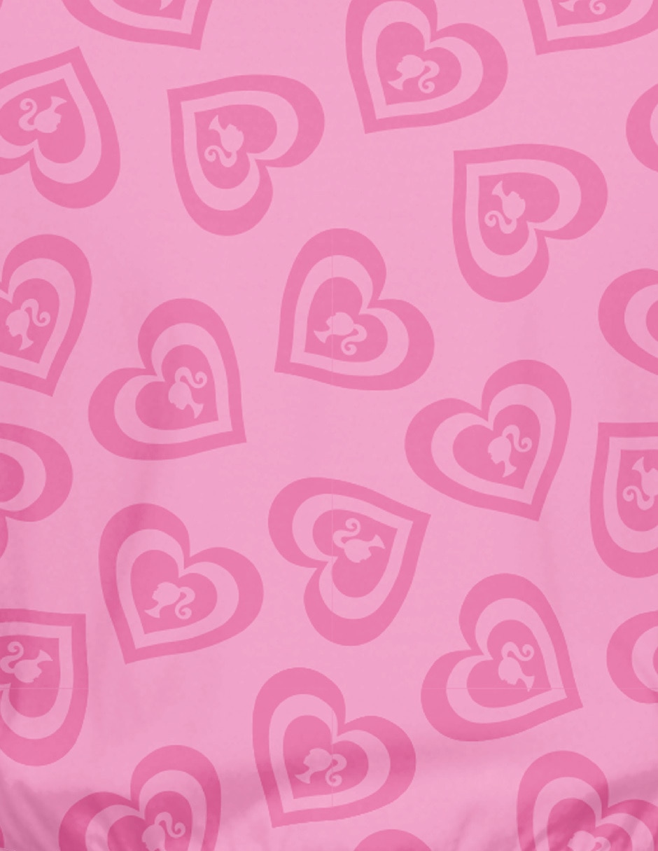 Playera Barbie manga corta para niña 3